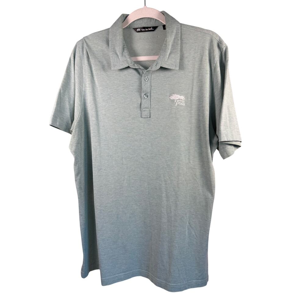 Travis‎ Mathew Torrey Pines Men’s Short Sleeve Polo Shirt Pima Cotton Size XL